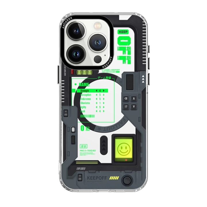 BFS  iPhone 15 Pro Future Armor Magsafe Kapak - Radiation