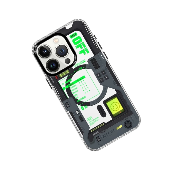 BFS  iPhone 15 Pro Future Armor Magsafe Kapak - Radiation