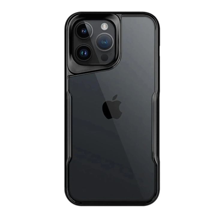 BFS  iPhone 15 Pro Kılıf Boyi Silikon Kapak - Siyah