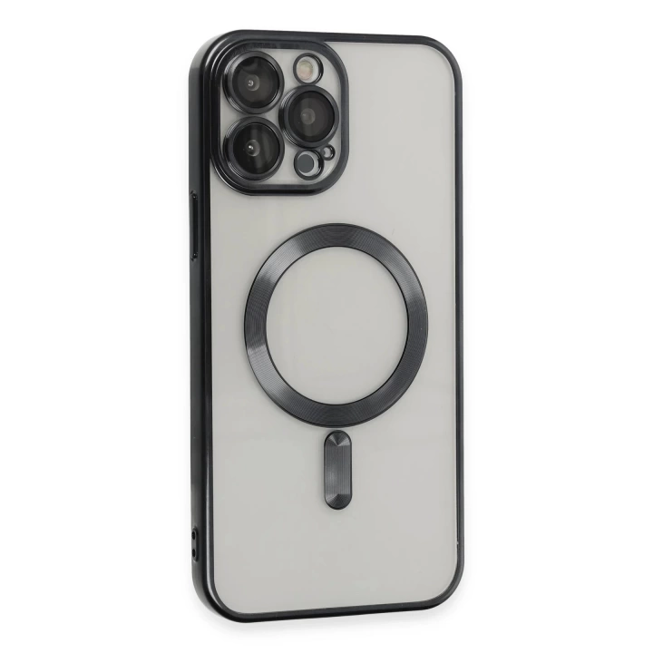 BFS  iPhone 15 Pro Kılıf Kross Magneticsafe Kapak - Siyah