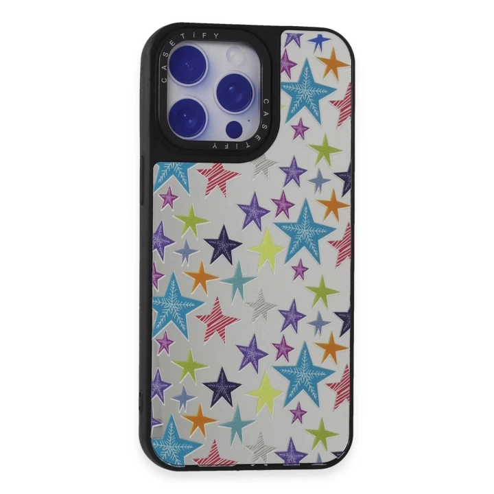 BFS  iPhone 15 Pro Kılıf Mirror Desenli Kapak - Mirror - 18