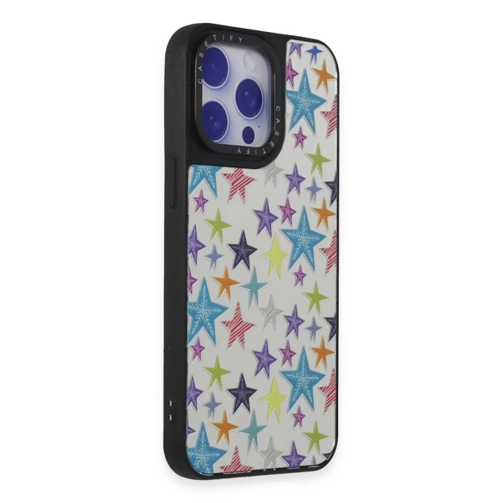 BFS  iPhone 15 Pro Kılıf Mirror Desenli Kapak - Mirror - 18