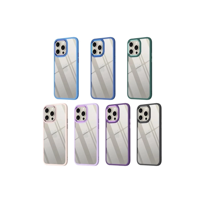 BFS  iPhone 15 Pro Kılıf Power Silikon - Mavi