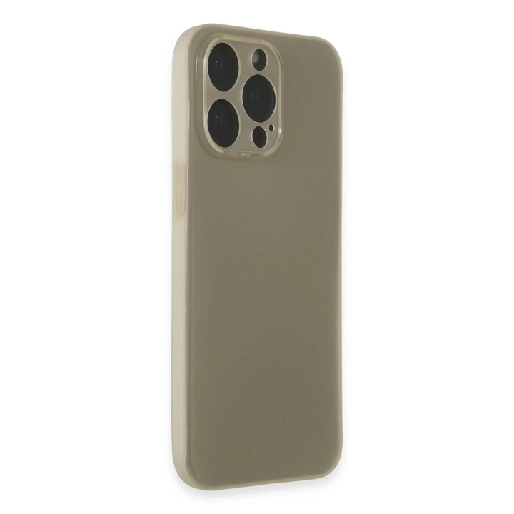 BFS  iPhone 15 Pro Kılıf Puma Silikon - Titan Gri
