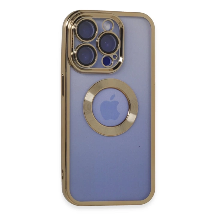 BFS  iPhone 15 Pro Kılıf Slot Silikon - Gold