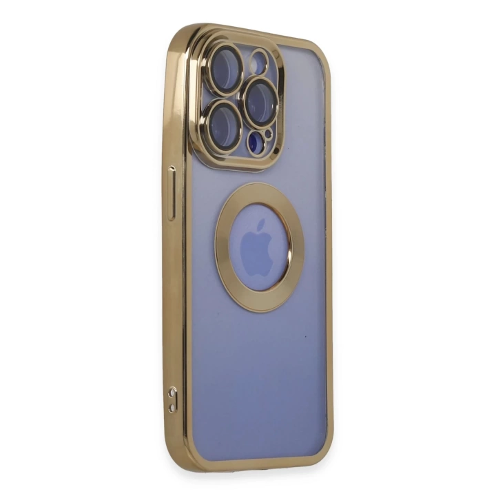 BFS  iPhone 15 Pro Kılıf Slot Silikon - Gold