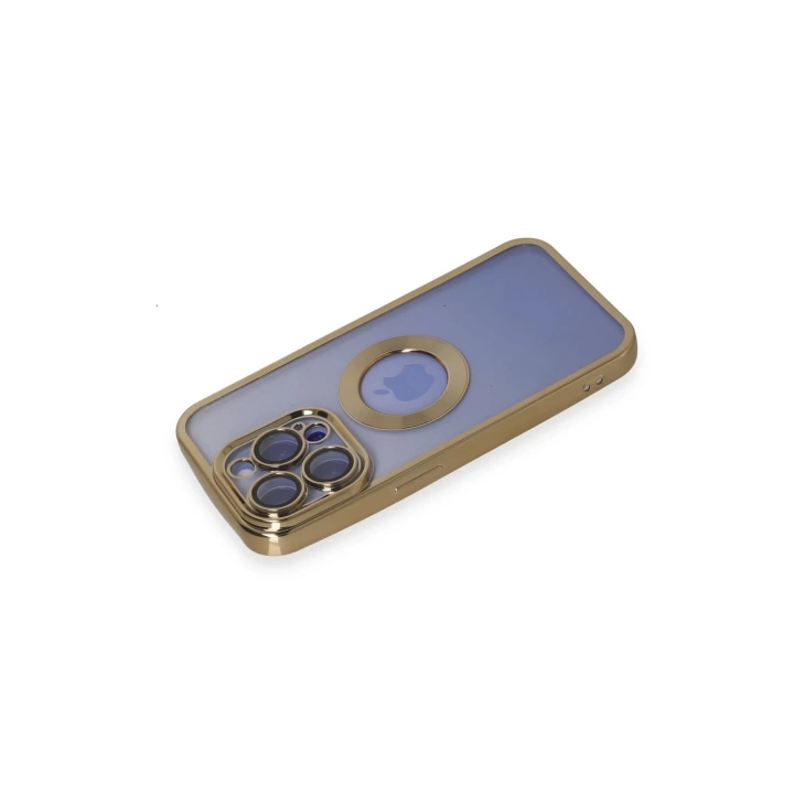 BFS  iPhone 15 Pro Kılıf Slot Silikon - Gold
