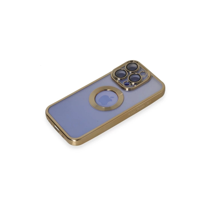 BFS  iPhone 15 Pro Kılıf Slot Silikon - Gold