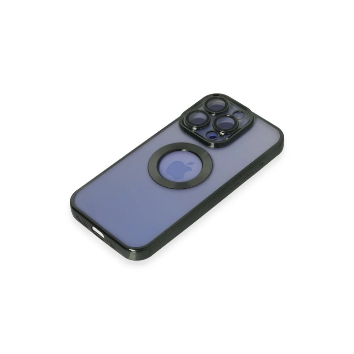 BFS  iPhone 15 Pro Kılıf Slot Silikon - Köknar Yeşili