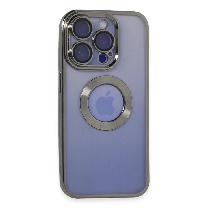 BFS  iPhone 15 Pro Kılıf Slot Silikon - Titan Gri