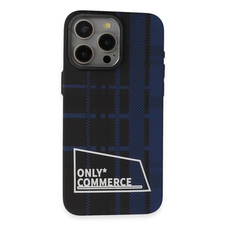 BFS  iPhone 15 Pro Kılıf Taret Kapak - Mavi