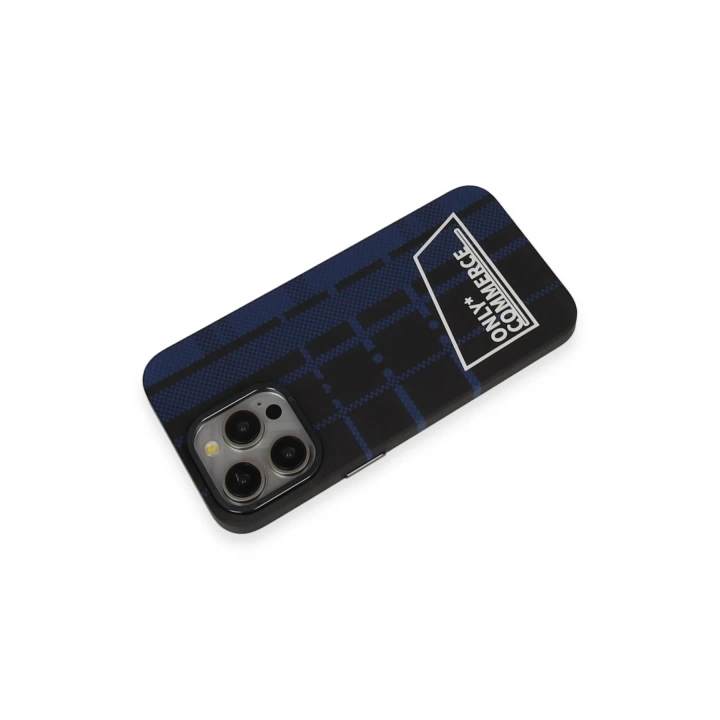 BFS  iPhone 15 Pro Kılıf Taret Kapak - Mavi