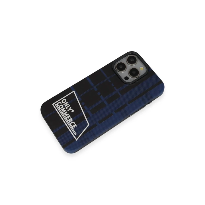 BFS  iPhone 15 Pro Kılıf Taret Kapak - Mavi