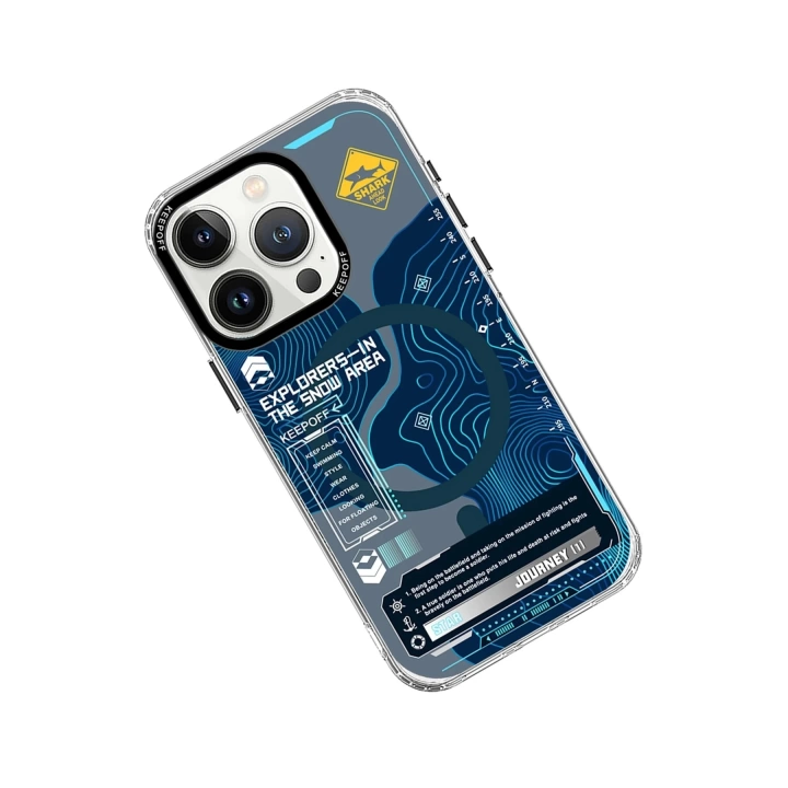 BFS  iPhone 15 Pro Map Magsafe Kapak - Island