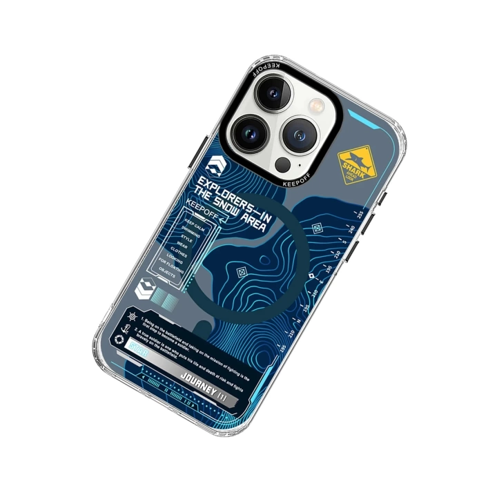 BFS  iPhone 15 Pro Map Magsafe Kapak - Island