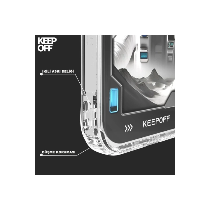 BFS  iPhone 15 Pro Max Aerospace Magsafe Kapak - Spaceman