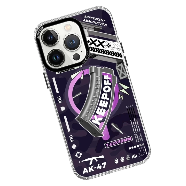 BFS  iPhone 15 Pro Max Battlefield Magsafe Kapak - Prepare Ammuniton