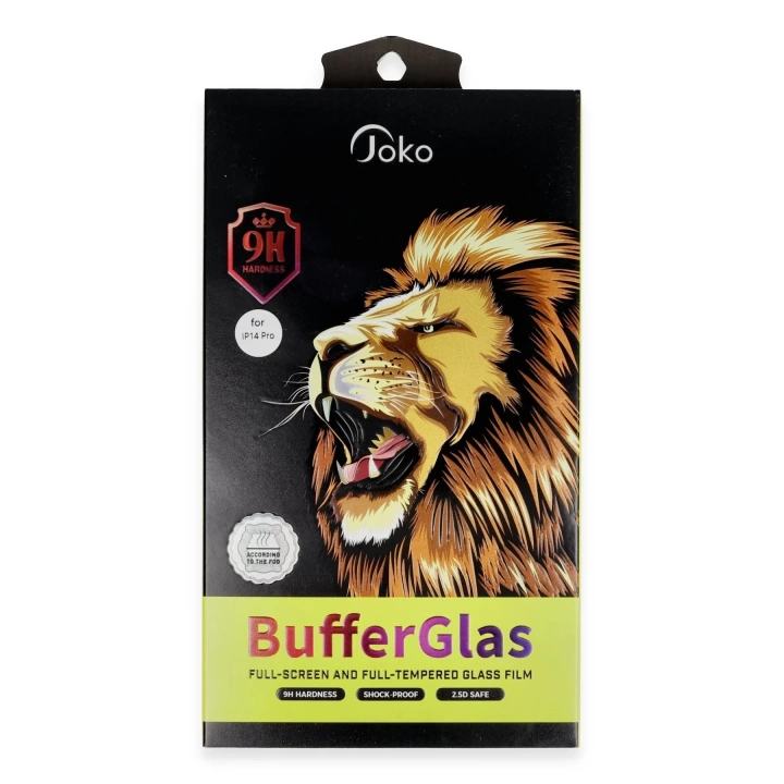 BFS  iPhone 15 Pro Max Buffer Cam Ekran Koruyucu - Siyah