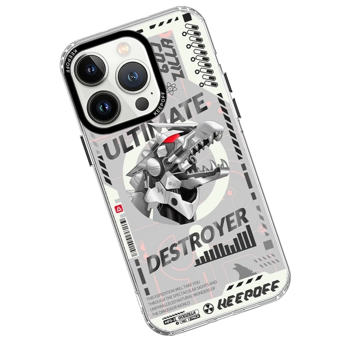 BFS  iPhone 15 Pro Max DNA Magsafe Kapak - Godzilla