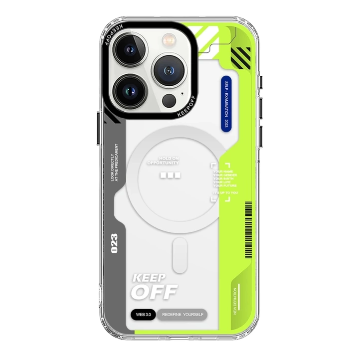BFS  iPhone 15 Pro Max Imagination Of Time Magsafe Kapak - Change Myself