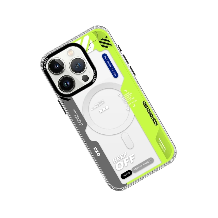 BFS  iPhone 15 Pro Max Imagination Of Time Magsafe Kapak - Change Myself