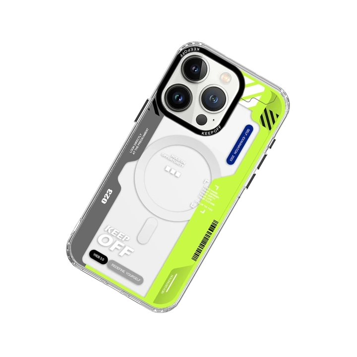 BFS  iPhone 15 Pro Max Imagination Of Time Magsafe Kapak - Change Myself