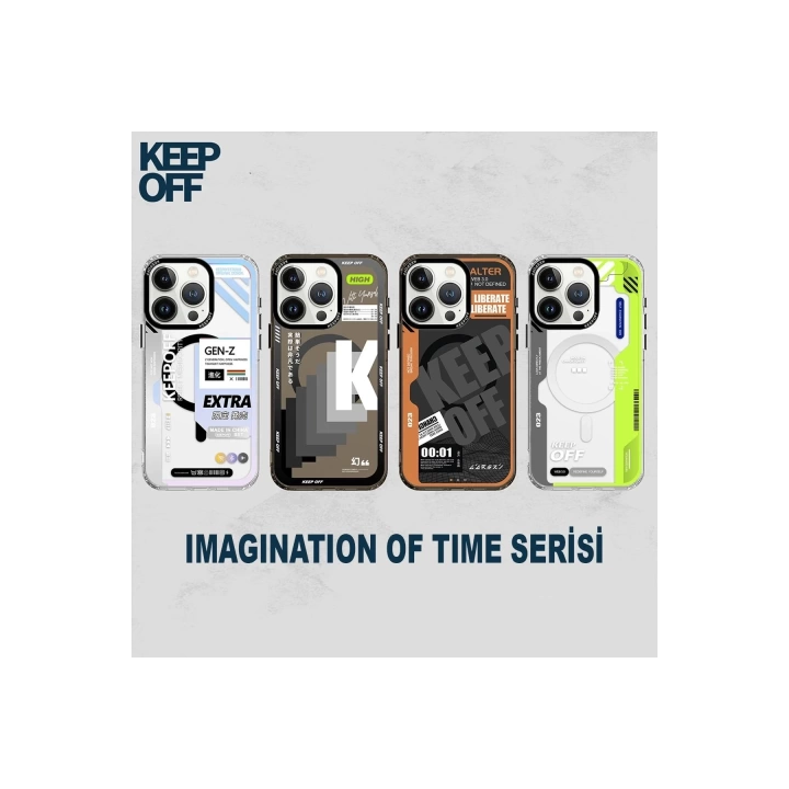BFS  iPhone 15 Pro Max Imagination Of Time Magsafe Kapak - Change Myself
