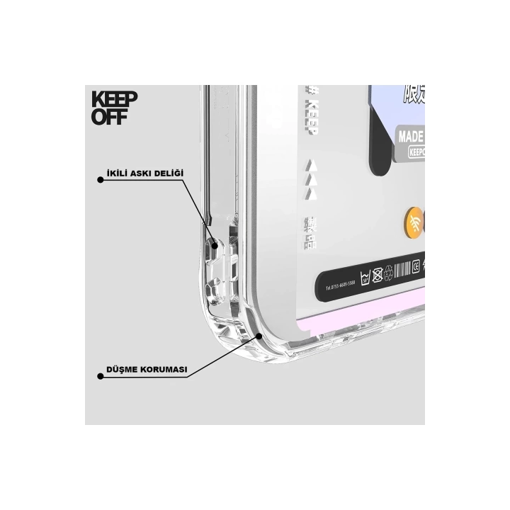 BFS  iPhone 15 Pro Max Imagination Of Time Magsafe Kapak - Yearning For
