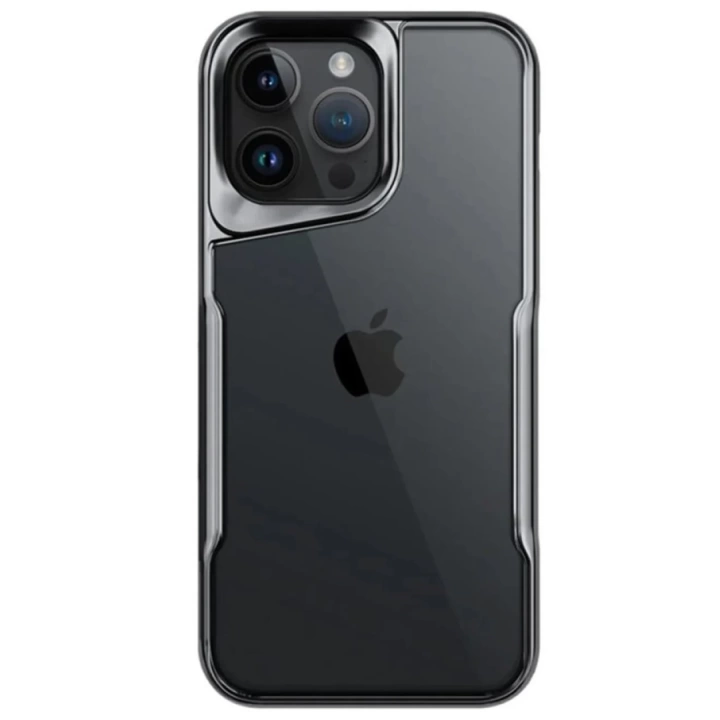 BFS  iPhone 15 Pro Max Kılıf Boyi Silikon Kapak - Titan Gri