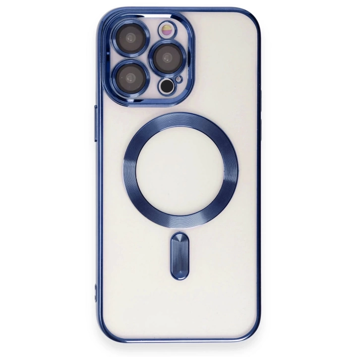BFS  iPhone 15 Pro Max Kılıf Kross Magneticsafe Kapak - Lacivert