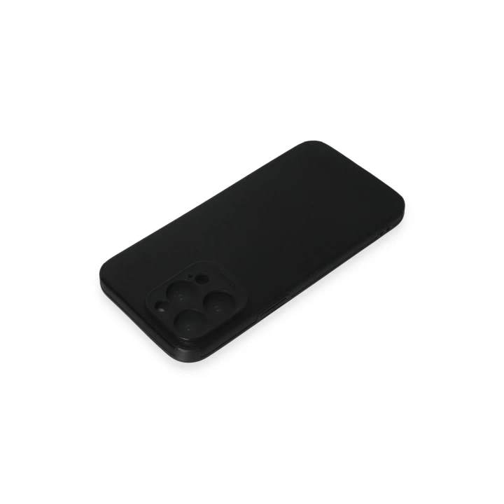 BFS  iPhone 15 Pro Max Kılıf Loop Deri Silikon - Siyah
