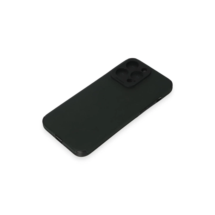 BFS  iPhone 15 Pro Max Kılıf Loop Deri Silikon - Yeşil