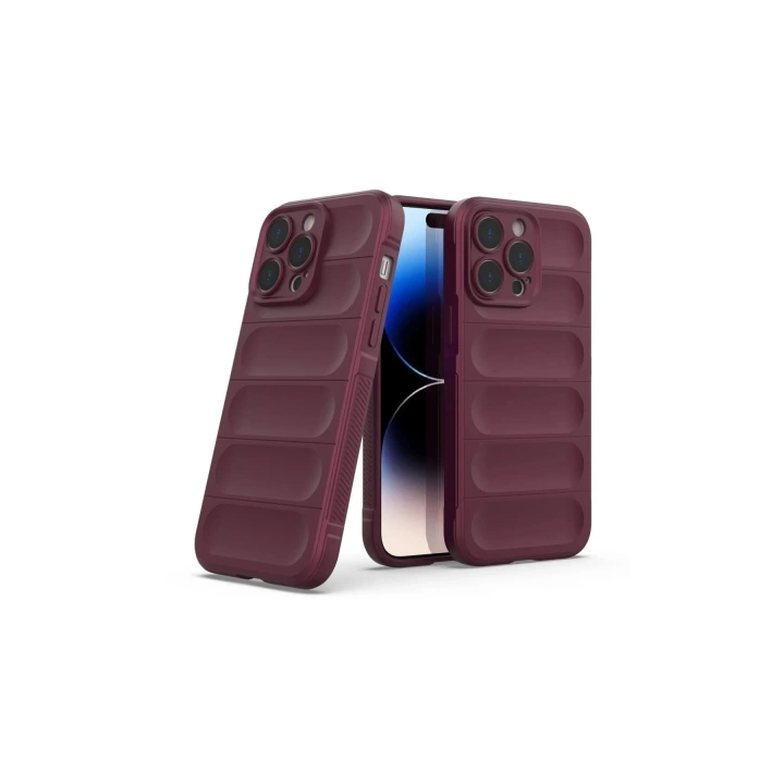 BFS  iPhone 15 Pro Max Kılıf Optimum Silikon - Bordo