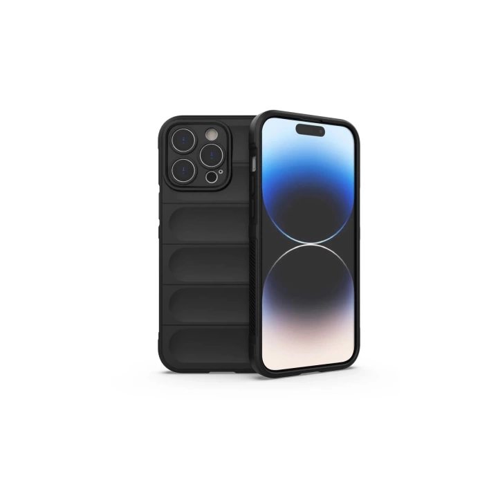 BFS  iPhone 15 Pro Max Kılıf Optimum Silikon - Siyah