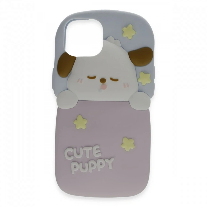 BFS  iPhone 15 Pro Max Kılıf Poky Karakter Silikon Kapak - Desen 9