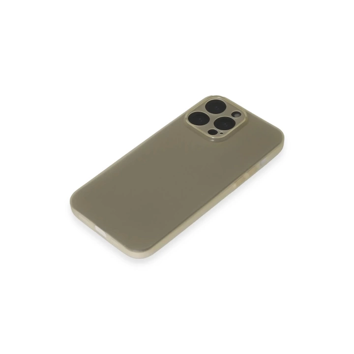 BFS  iPhone 15 Pro Max Kılıf Puma Silikon - Titan Gri