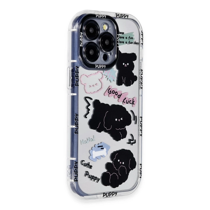 BFS  iPhone 15 Pro Max Kılıf Reflexion Desenli Kapak - Desen 5