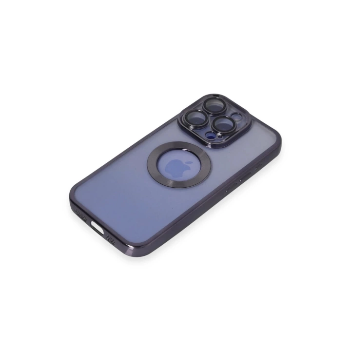 BFS  iPhone 15 Pro Max Kılıf Slot Silikon - Mor