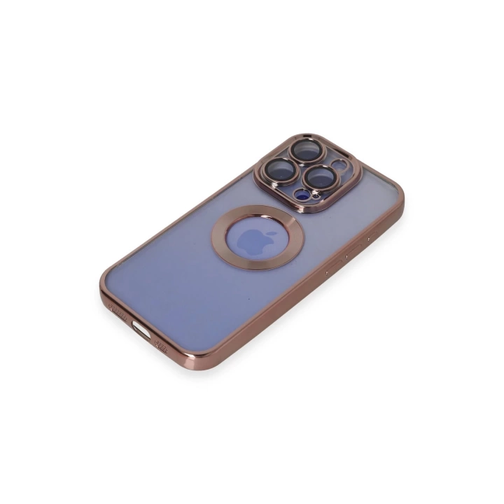 BFS  iPhone 15 Pro Max Kılıf Slot Silikon - Rose Gold