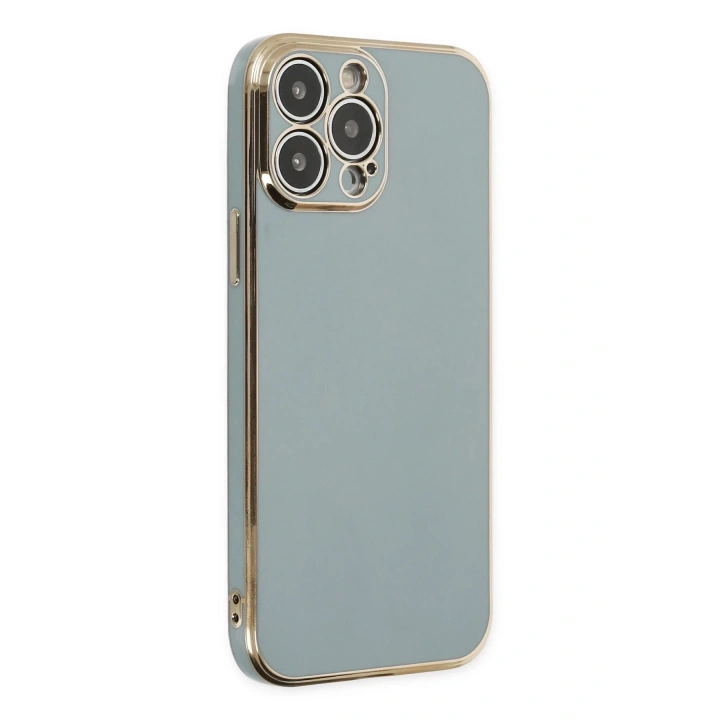 BFS  iPhone 15 Pro Max Kılıf Volet Silikon - Açık Yeşil