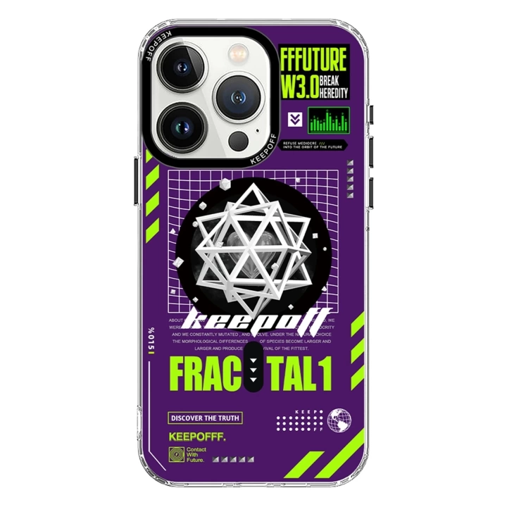 BFS  iPhone 15 Pro Max Parallel Space Time Magsafe Kapak - Heart of Atom