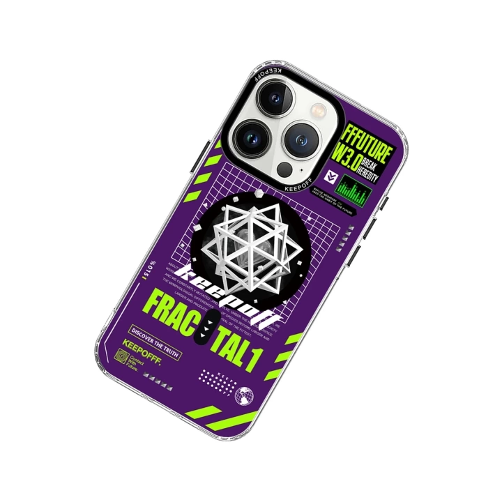 BFS  iPhone 15 Pro Max Parallel Space Time Magsafe Kapak - Heart of Atom