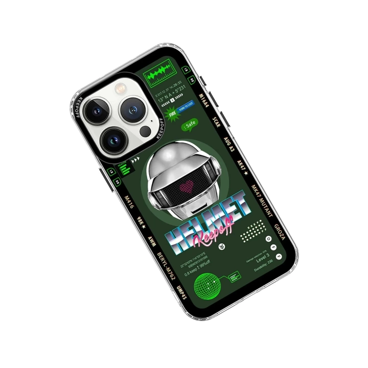 BFS  iPhone 15 Pro Max Parallel Space Time Magsafe Kapak - Metal Confession
