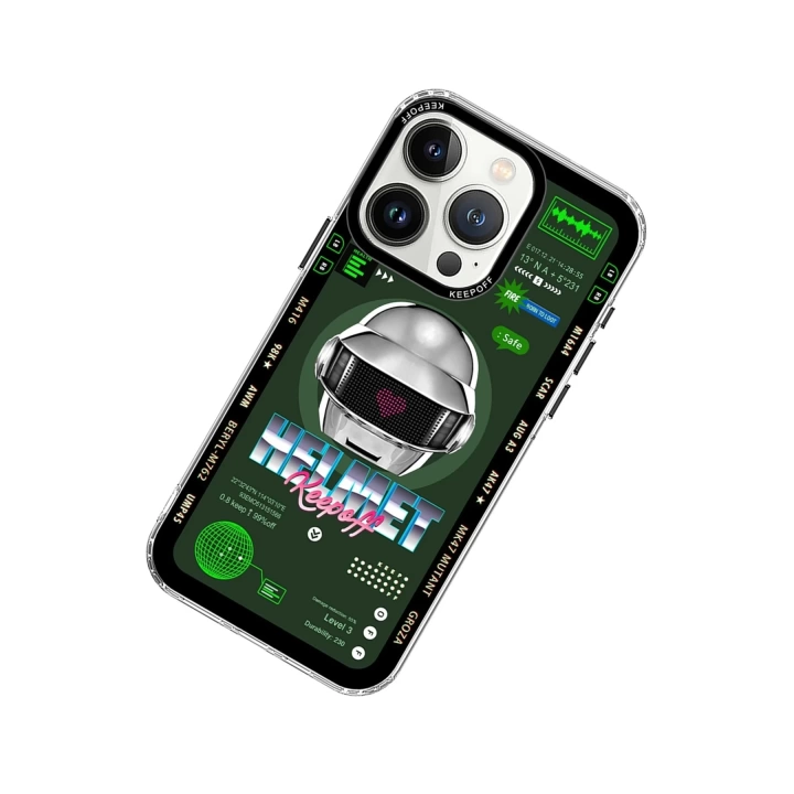 BFS  iPhone 15 Pro Max Parallel Space Time Magsafe Kapak - Metal Confession