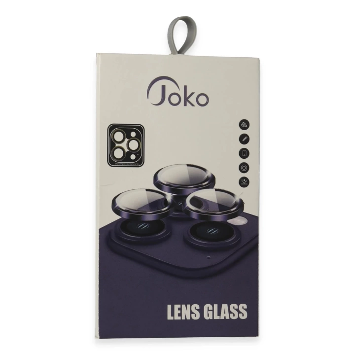 BFS  iPhone 15 Pro Max PVD Metal Kamera Lens - Siyah