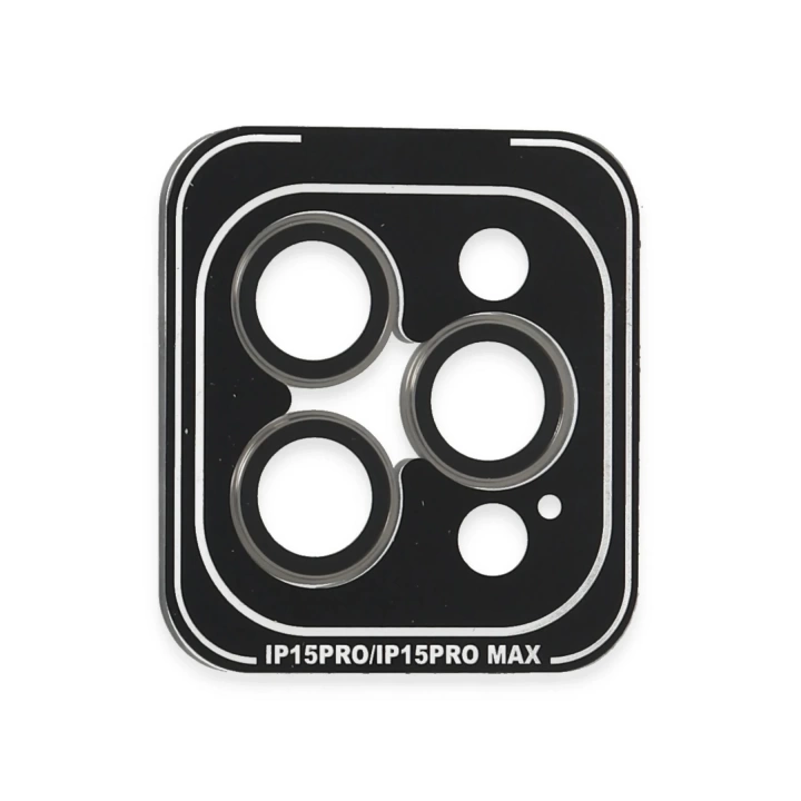 BFS  iPhone 15 Pro Max PVD Metal Kamera Lens - Titan Gri