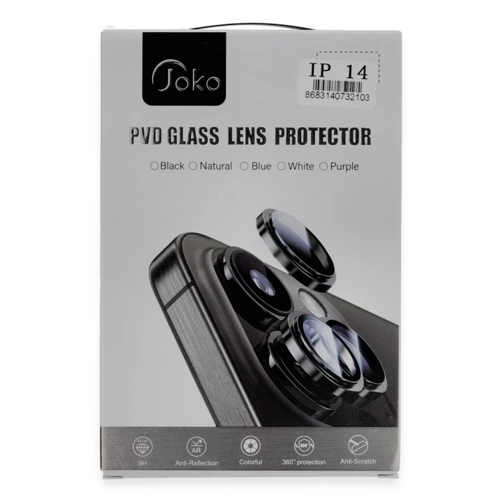 BFS  iPhone 15 Pro Max PVD Metal Kamera Lens - Turuncu