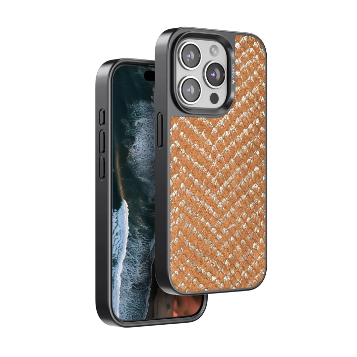 BFS  iPhone 15 Pro Max Viper Kapak - Kahverengi