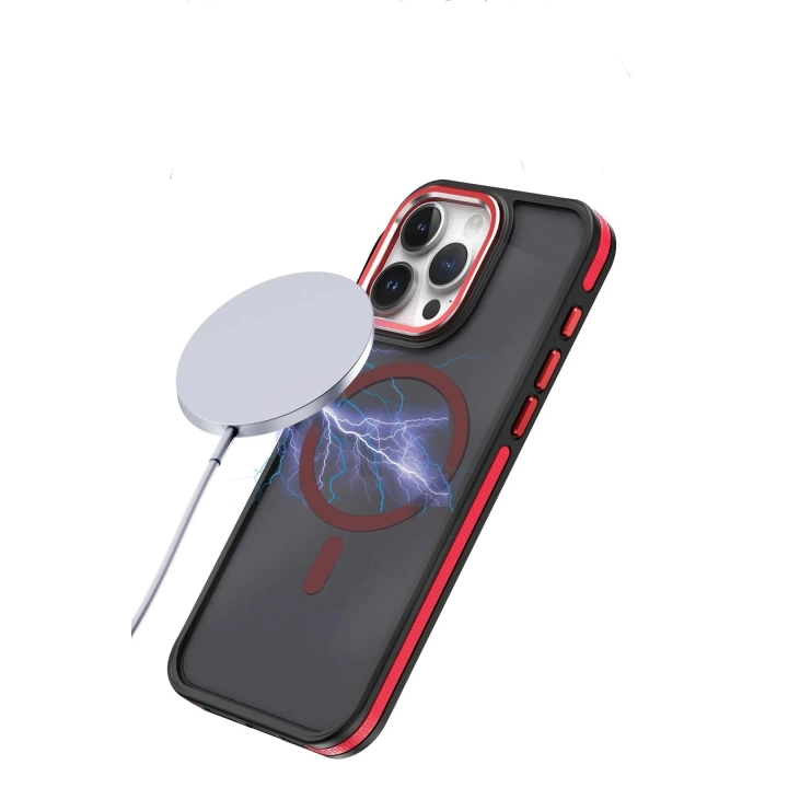 BFS  iPhone 15 Pro Max Winner Magsafe Kapak - Derin Mor