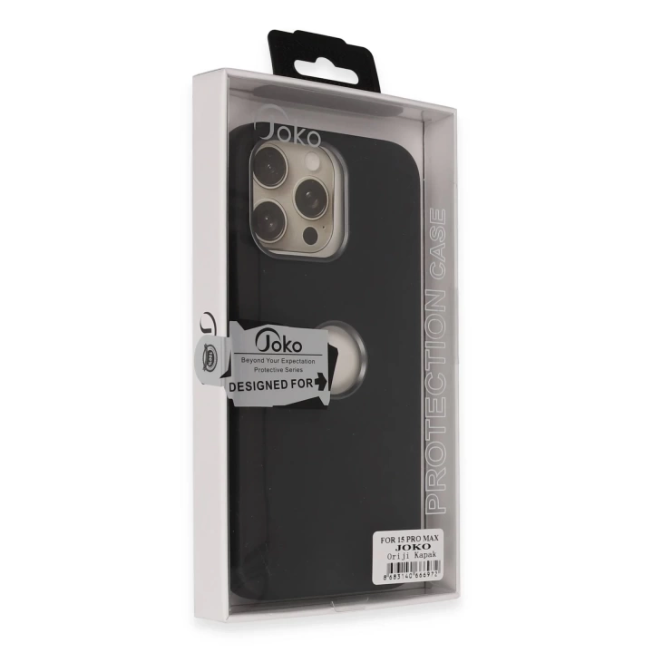 BFS  iPhone 15 Pro Oriji Kapak - Siyah